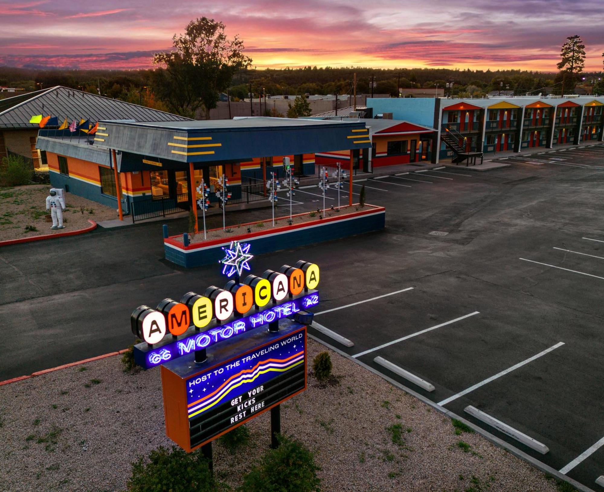 Americana Motor Hotel Flagstaff Exterior photo